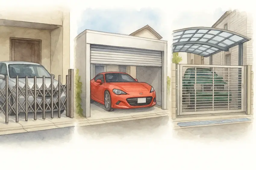 ひたちなか水戸カーポート工事費用安い